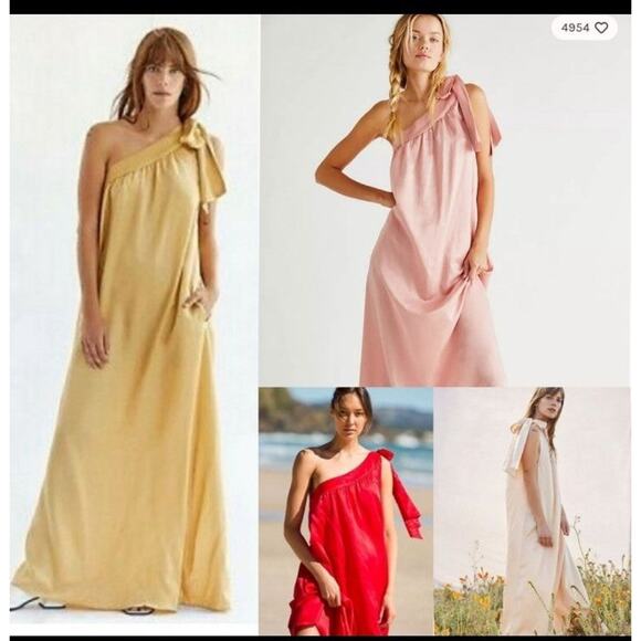 Free people soa maxi dress size small